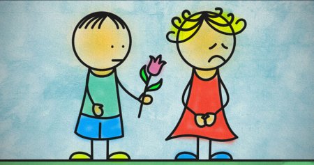 Рисунок на тему обида