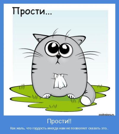 Извинения детей