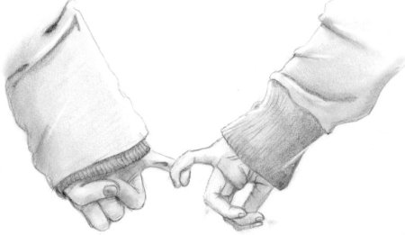 Люблю тебя рисунок карандашом