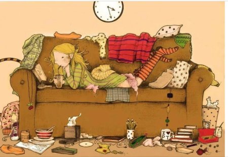 Лень иллюстрация