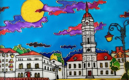 Немецкий город рисунок