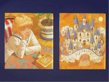 Рисунок детей по сказке городок в табакерке