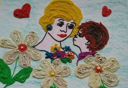 Поделки на тему день матери