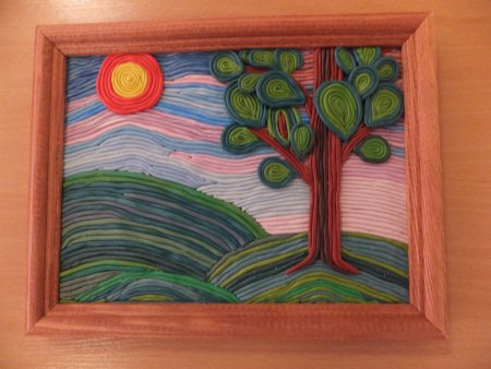 Пластилинография волшебное дерево