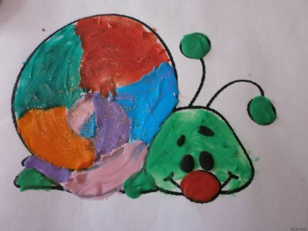 Пластилинография осень