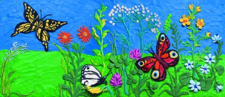 Пластилинография для дошкольников