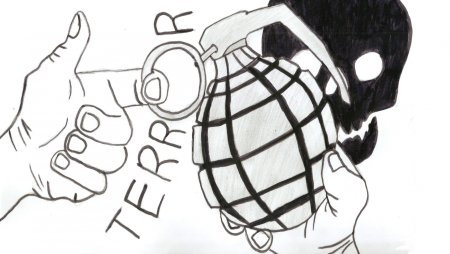 Раскраска против терроризма