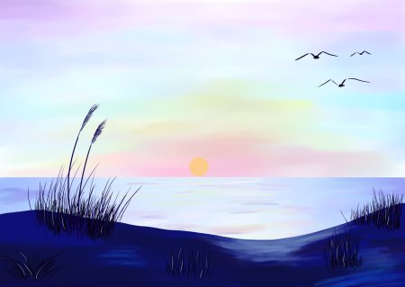 Одиночество рисунок