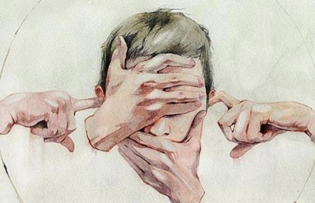 Закат акварелью для детей легко