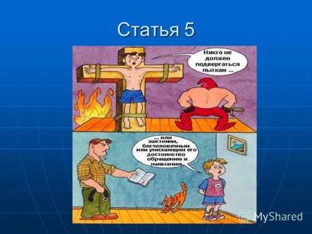 Никто не должен подвергаться пыткам