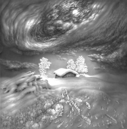 Иллюстрация к этюду метель