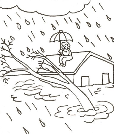 Картина наводнение