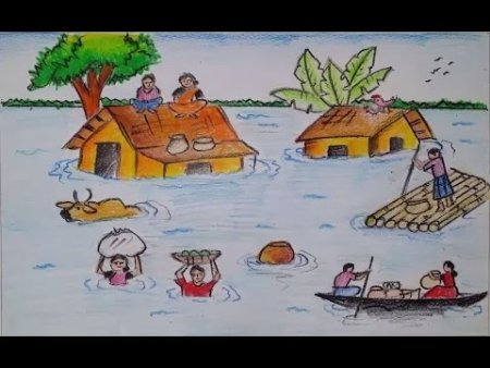 Наводнение набросок