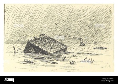 Наводнение раскраска для детей