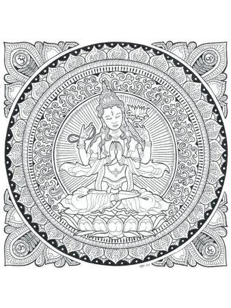 Будда Шакьямуни портрет