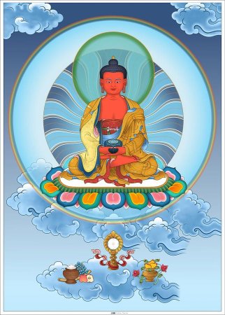 Раскраска антистресс Будда