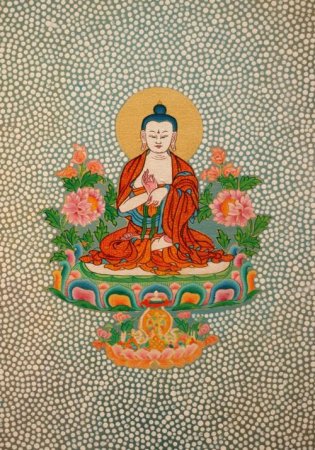 Тату с буддийской символикой