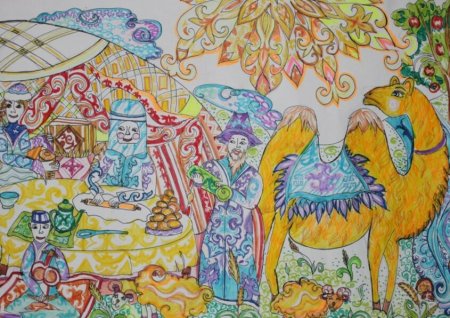 Независимый Казахстан глазами детей