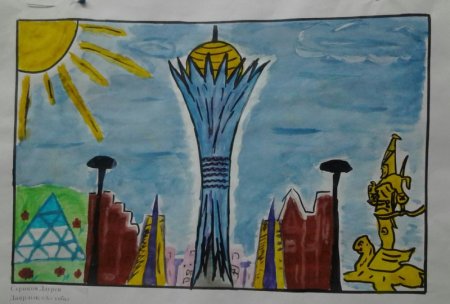 День независимости Казахстана рисунки