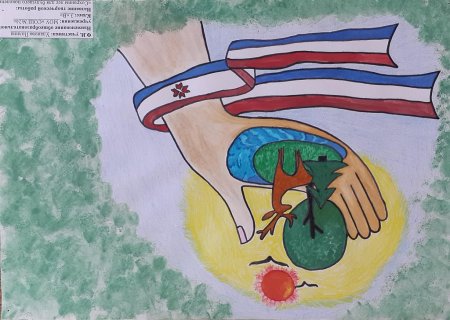 Рисунок на мордовскую тему