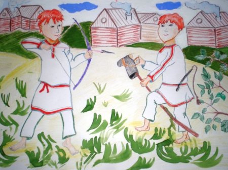 Рисунок любимый город Саранск