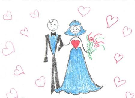 ЗАГС глазами ребенка рисунок