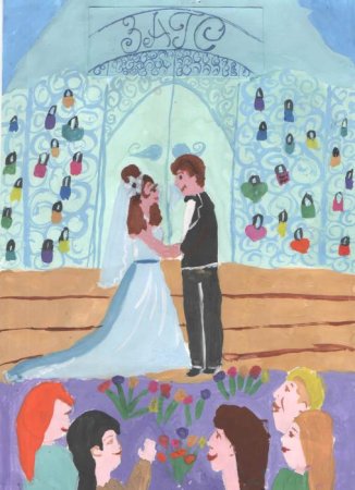 ЗАГС глазами ребенка рисунок