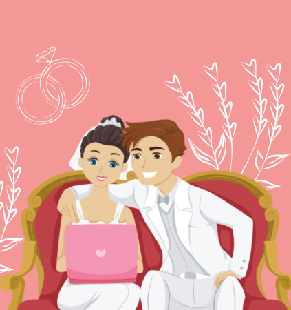 Жених и невеста картинки