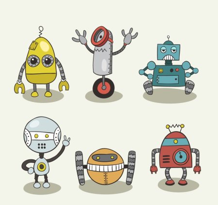 Веселый робот