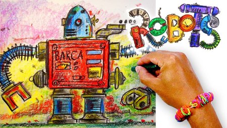 Конкурс рисунков роботов