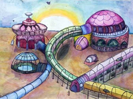 Школа моей мечты рисунки