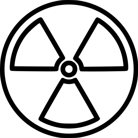 Тату сталкер знак радиации