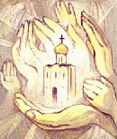 Свечи в церкви рисовать