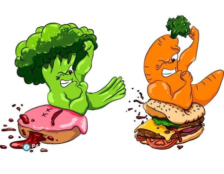 Конкурс рисунков здоровое питание