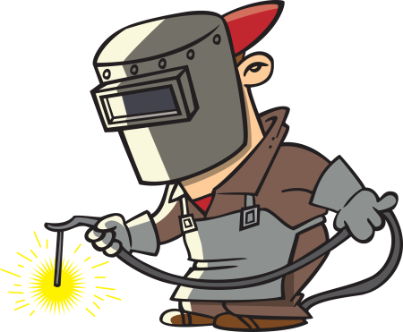 Сварщик мультяшный