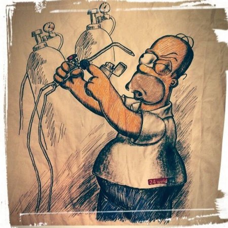 Прикольные рисунки сварщиков