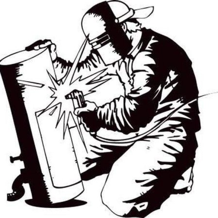 Сварщик эскиз