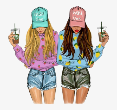 Рисунки подруги карандашом для срисовки