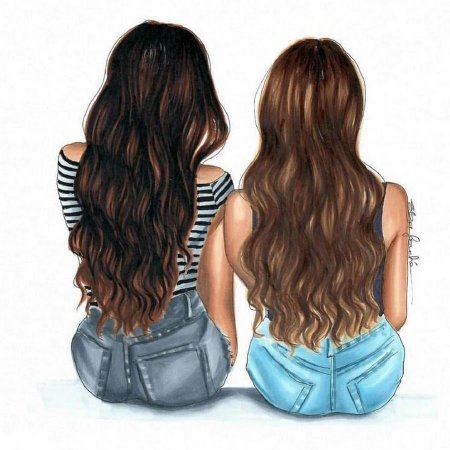 Идеи для рисунков девочек