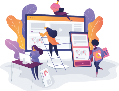 Дизайнер иллюстрация