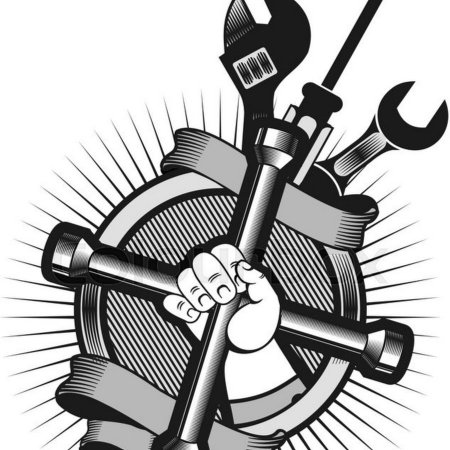 Эмблемы ремонтных мастерских