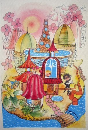 Цветочный город Носова