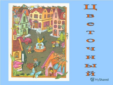 Незнайка в цветочном городе