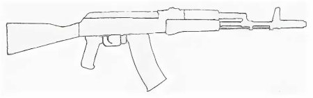 Как нарисовать АК 47