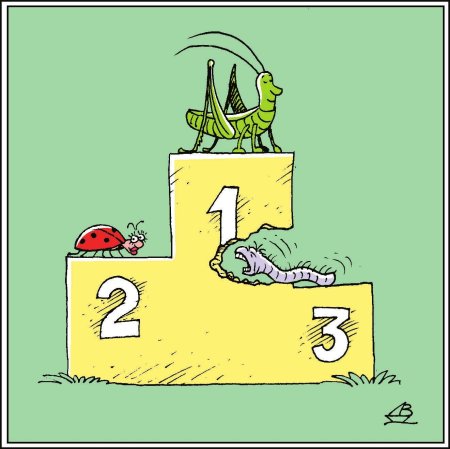 Зависть карикатура