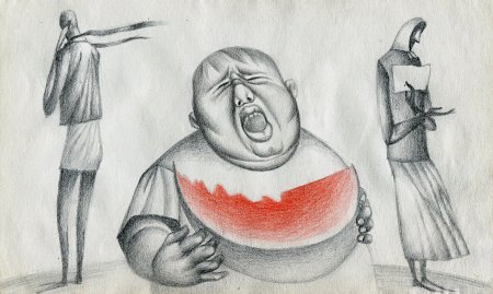 Рисунок жадность и зависть для детей