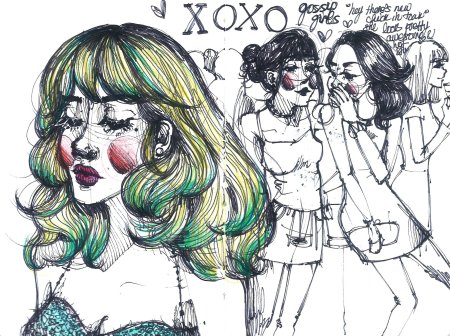 Зависть рисунок карандашом