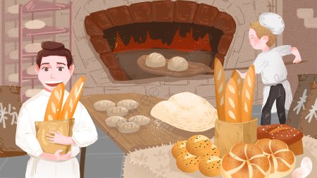 Пекарь женщина для детей
