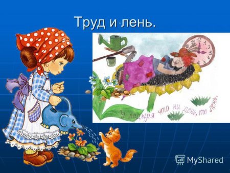 Трудолюбие и лень