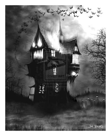 Готика замок Дракулы воксели